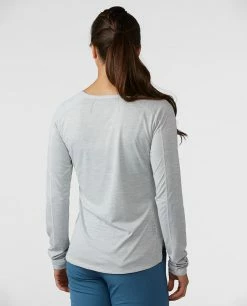 Stio Women's Icefloe Tech Tee LS -Stio Online Store W Icefloe Tech LS Quiet Gray 2