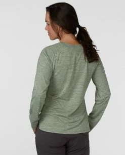 Stio Women's Icefloe Tech Tee LS -Stio Online Store W Icefloe Tech Tee LS Lily Pad 2