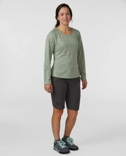 Stio Women's Icefloe Tech Tee LS -Stio Online Store W Icefloe Tech Tee LS Lily Pad 3