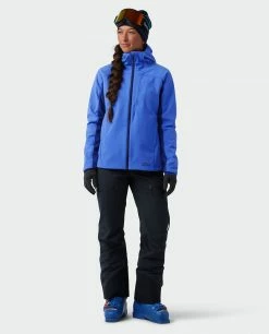 Stio Women's Millibar WINDSTOPPER® Hooded Jacket -Stio Online Store W Millibar Windstopper Hooded Jacket Larkspur Blue 10