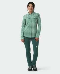 Stio Women's Pinedale Pant -Stio Online Store W Pinedale Pant Treeline Green 4