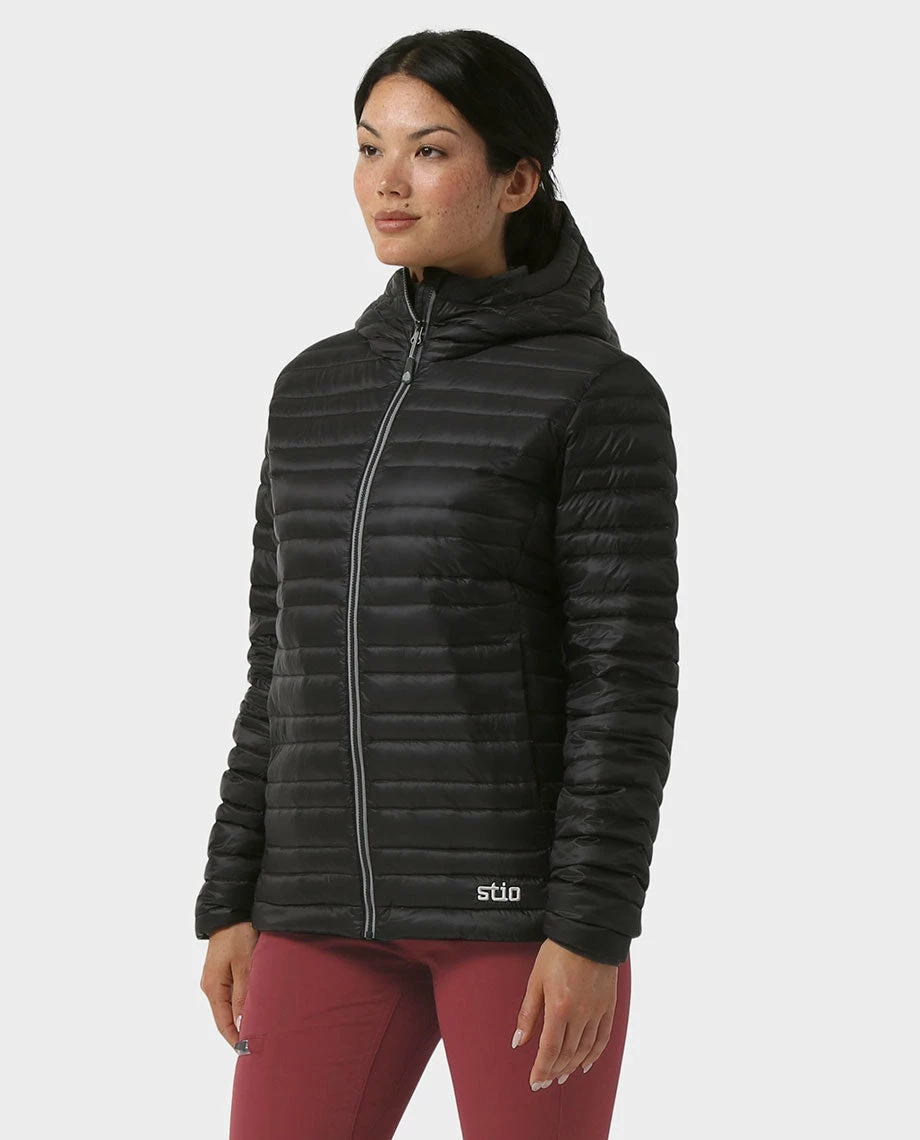 Stio Women's Pinion Down Hooded Jacket 2 Stio Women's Pinion Down Hooded Jacket - Image 2