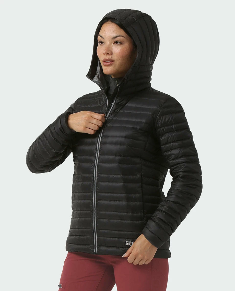 Stio Women's Pinion Down Hooded Jacket 3 Stio Women's Pinion Down Hooded Jacket - Image 3