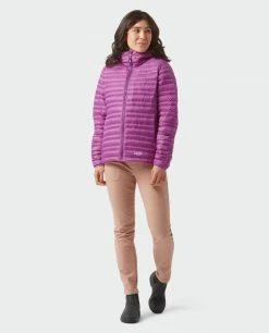 Stio Women's Pinion Down Hooded Jacket 64 Stio Women's Pinion Down Hooded Jacket -Stio Online Store W Pinion Down Hooded Jacket Ripe Berry 1 Full