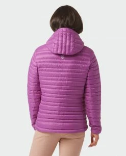 Stio Women's Pinion Down Hooded Jacket 63 Stio Women's Pinion Down Hooded Jacket -Stio Online Store W Pinion Down Hooded Jacket Ripe Berry 4 Top