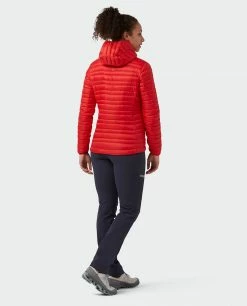Stio Women's Pinion Down Hooded Jacket 58 Stio Women's Pinion Down Hooded Jacket -Stio Online Store W Pinion Down Hooded Jacket Risk Red 7