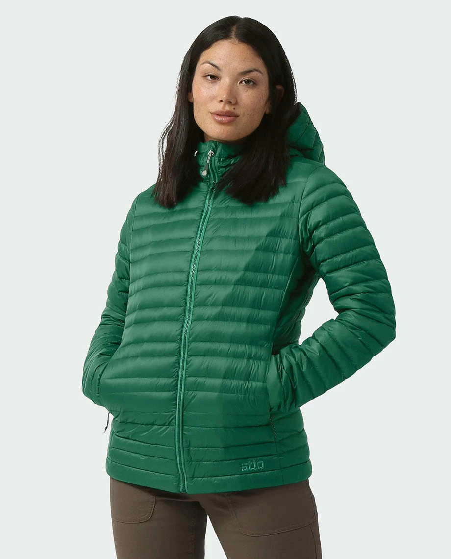 Stio Women's Pinion Down Hooded Jacket 15 Stio Women's Pinion Down Hooded Jacket - Image 15