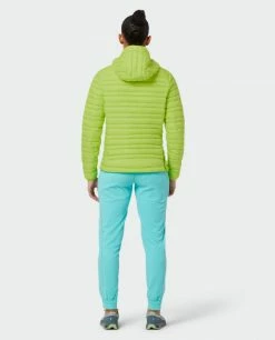 Stio Women's Pinion Down Pullover -Stio Online Store W Pinion Down Pullover Lime Zest 2 Full