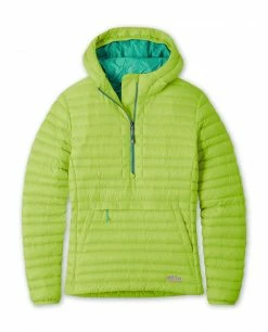 Stio Women's Pinion Down Pullover -Stio Online Store W Pinion Down Pullover Lime Zest