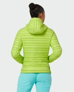 Stio Women's Pinion Down Pullover -Stio Online Store W Pinion Down Pullover Lime Zest 4 Top