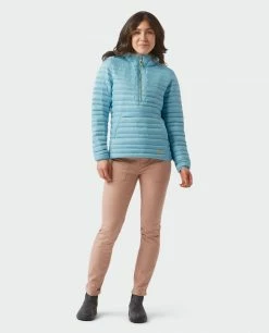 Stio Women's Pinion Down Pullover -Stio Online Store W Pinion Down Pullover Summer Cloud 1 Full