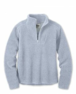 Stio Women's Rawlins Shearling Fleece Half Zip -Stio Online Store W Rawlins Fleece Half Zip Wind River Blue