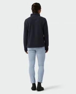 Stio Women's Rawlins Shearling Fleece Half Zip -Stio Online Store W Rawlins Shearling Fleece Half Zip Mulberry 4