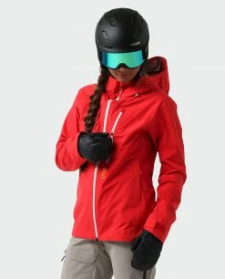 Stio Women's Raymer Jacket -Stio Online Store W Raymer Jacket Risk Red 3