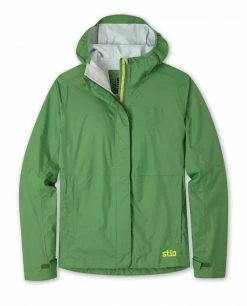 Stio Women's Rollick Hooded Jacket -Stio Online Store W Rollick Hooded Jacket Forest Canopy