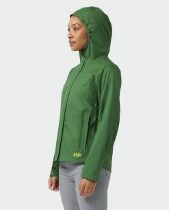 Stio Women's Rollick Hooded Jacket -Stio Online Store W Rollick Hooded Jacket Forest Canopy 5 Top