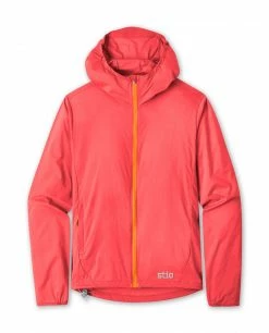 Stio Women's Second Light Windshell -Stio Online Store W Second Light Windshell Azalea Bloom