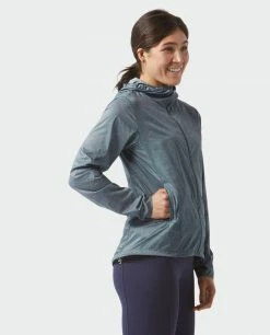 Stio Women's Second Light Windshell -Stio Online Store W Second Light Windshell Storm Cloud Topo 5 Top