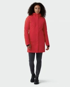 Stio Women's Shot 7 Down Parka -Stio Online Store W Shot 7 Down Parka Risk Red 1