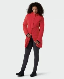 Stio Women's Shot 7 Down Parka -Stio Online Store W Shot 7 Down Parka Risk Red 6
