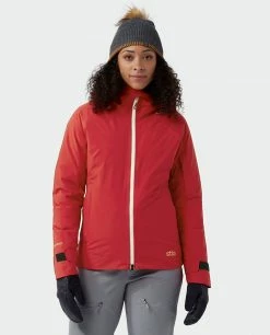 Stio Women's Shot 7 Down Jacket -Stio Online Store W Shot 7 Jacket Risk Red 1