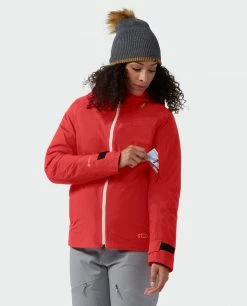 Stio Women's Shot 7 Down Jacket -Stio Online Store W Shot 7 Jacket Risk Red 2