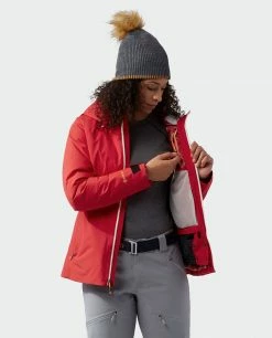 Stio Women's Shot 7 Down Jacket -Stio Online Store W Shot 7 Jacket Risk Red 3