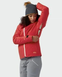 Stio Women's Shot 7 Down Jacket -Stio Online Store W Shot 7 Jacket Risk Red 5