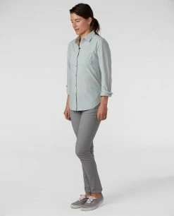 Stio Women's Sidley Shirt 86 Stio Women's Sidley Shirt -Stio Online Store W Sidley Lunar Mist 4