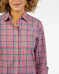 Stio Women's Sidley Shirt 57 Stio Women's Sidley Shirt -Stio Online Store W Sidley Shirt Meadowsweet Plaid 5