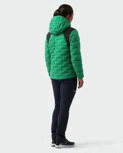 Stio Women's Skillet Stretch Down Hooded Jacket -Stio Online Store W Skillet Stretch Down Hooded Jacket Greenery 6
