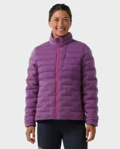Stio Women's Skillet Stretch Down Jacket -Stio Online Store W Skillet Stretch Down Jacket Dark Amethyst 1