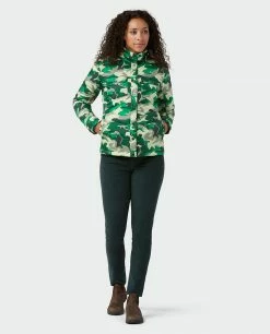 Stio Women's Skycrest Insulated Snap Shirt 40 Stio Women's Skycrest Insulated Snap Shirt -Stio Online Store W Skycrest Snap Shirt Honey Dew Camo 5