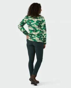 Stio Women's Skycrest Insulated Snap Shirt 41 Stio Women's Skycrest Insulated Snap Shirt -Stio Online Store W Skycrest Snap Shirt Honey Dew Camo 6