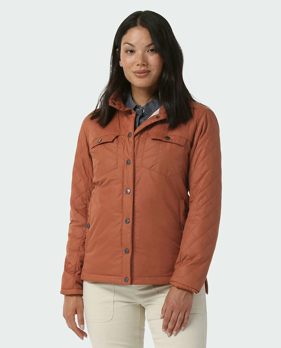 Stio Women's Skycrest Insulated Snap Shirt 17 Stio Women's Skycrest Insulated Snap Shirt - Image 17