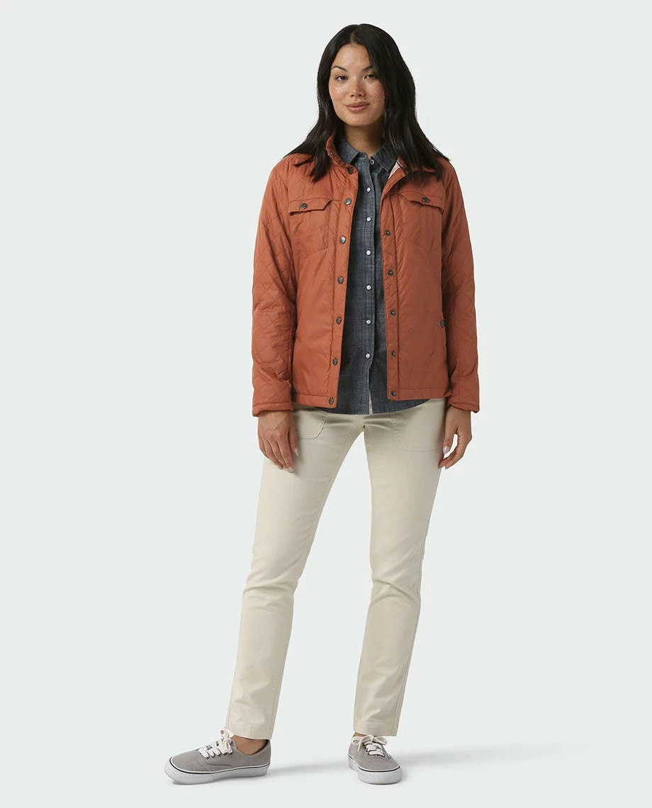 Stio Women's Skycrest Insulated Snap Shirt 19 Stio Women's Skycrest Insulated Snap Shirt - Image 19