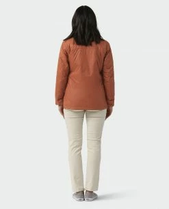 Stio Women's Skycrest Insulated Snap Shirt 53 Stio Women's Skycrest Insulated Snap Shirt -Stio Online Store W Skycrest Snap Shirt Maple Brown 4