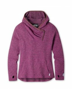 Stio Women's Sweetwater Fleece Hoodie -Stio Online Store W Sweetwater Fleece Hoodie Backyard Berry