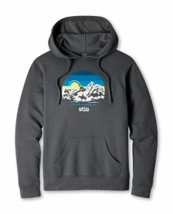 Stio Women's Teton Sunset Hoodie -Stio Online Store W Teton Sunset Sweatshirt Charcoal Heather