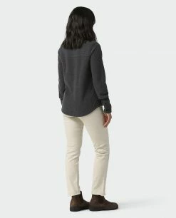 Stio Women's Thermop Fleece Snap Shirt -Stio Online Store W Thermop Fleece Snap Shirt Tap Shoe 5