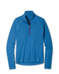 Stio Women's Tipton Tech Half Zip -Stio Online Store W Tipton Tech Half Zip Alpine Lake Heather