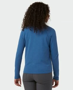 Stio Women's Tipton Tech Turtleneck -Stio Online Store W Tipton Tech Turtleneck Alpine Lake Wind River Blue 2