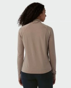 Stio Women's Tipton Tech Turtleneck -Stio Online Store W Tipton Tech Turtleneck Rodeo Dust Wind River Blue 3