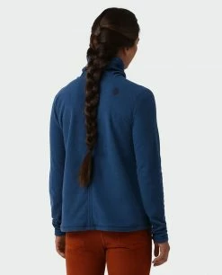 Stio Women's Turpin Fleece Funnel Neck -Stio Online Store W Turpin Fleece Funnel Neck Navy Peony Heather 2
