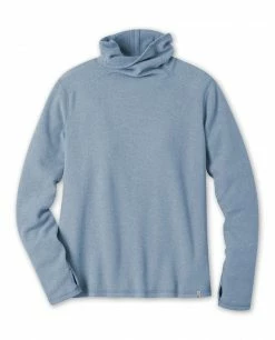 Stio Women's Turpin Fleece Funnel Neck -Stio Online Store W Turpin Fleece Funnel Neck Wind River Blue Heather