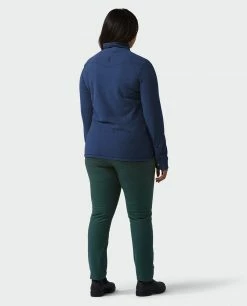Stio Women's Turpin Fleece Half Zip -Stio Online Store W Turpin Fleece Half Zip Navy Peony Heather Alt 4