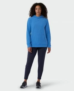 Stio Women's Turpin Fleece Hooded Pullover -Stio Online Store W Turpin Fleece Hooded Pullover Alpine Lake Heather 5 c5398d97 88ce 43cc 8898 92bc1bdecf8b