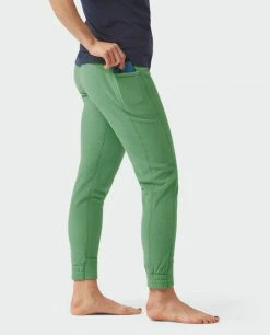 Stio Women's Turpin Fleece Pant -Stio Online Store W Turpin Fleece Pant Forest Canopy Heather 5 Bottom