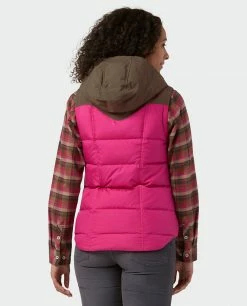 Stio Women's Woodson Down Vest -Stio Online Store W Woodson Down Vest Backyard Berry 3