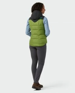 Stio Women's Woodson Down Vest -Stio Online Store W Woodson Down Vest Forest Olive 5